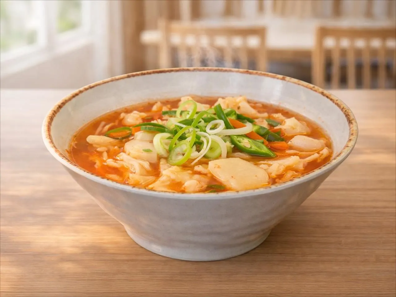 얼큰수제비